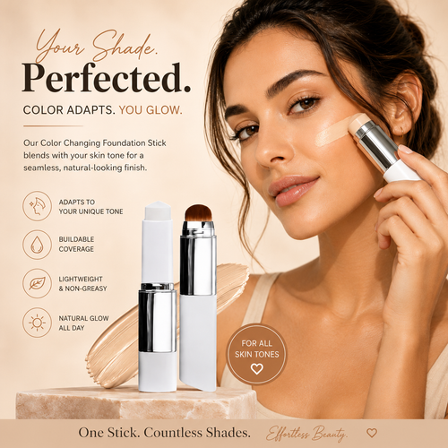 ELROEL Color Changing Foundation Stick